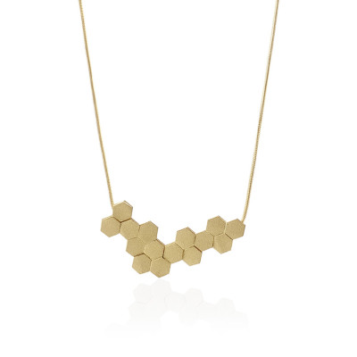 Leixões | Necklace Silver 925 Gold-Plated