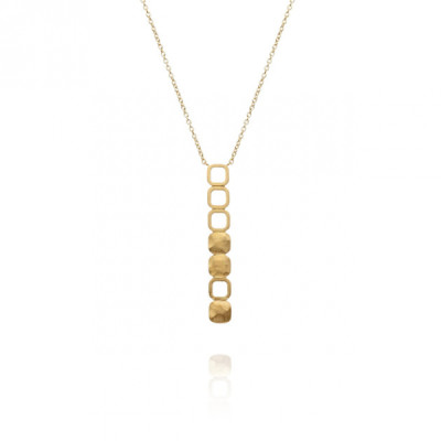 Calçada | Pendant Necklace Silver 925 Gold-Plated