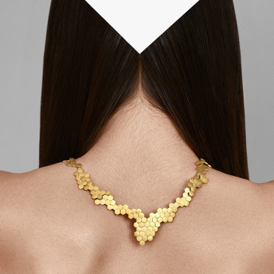 Leixões | Necklace Silver 925 Gold-Plated