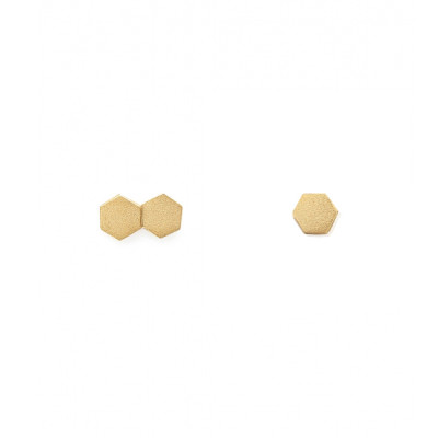 Leixões | Earrings XS and XXS Silver 925 Gold-Plated