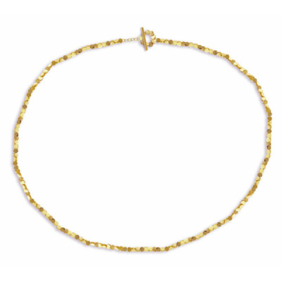 Ordem & Caos | Colar Gargantilha Prata 925 Plaqueado a Ouro