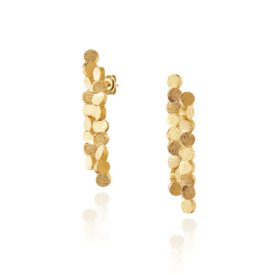 Ordem & Caos | Brincos Prata 925 Plaqueados a Ouro