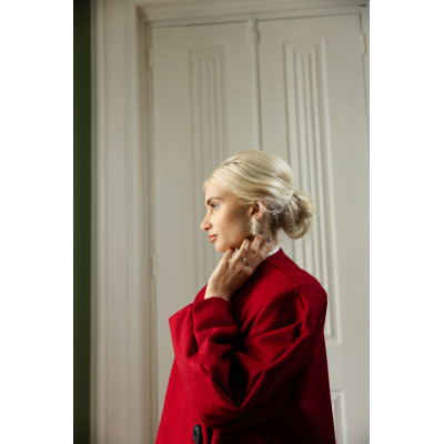 Labirinto | Anel Prata 925 Plaqueado a Ouro