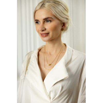 Labirinto | Colar Mini Prata 925