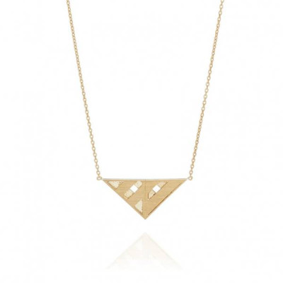 Azulejo | Necklace Silver 925 Gold-Plated