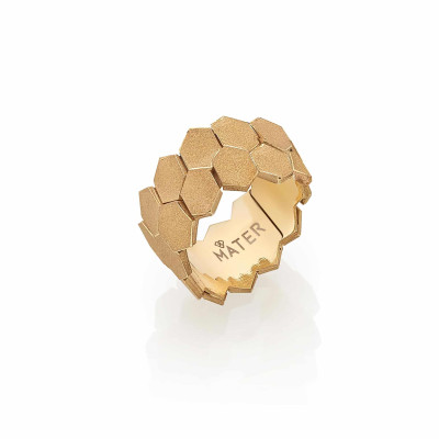 Leixões | Slim Ring Silver 925 Gold-Plated