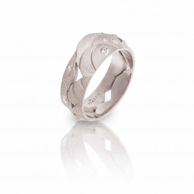Camélias | Ring Silver 925 9 CZ
